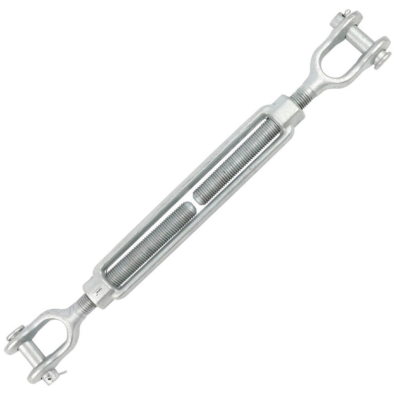 Galvanized Jaw & Jaw Turnbuckle