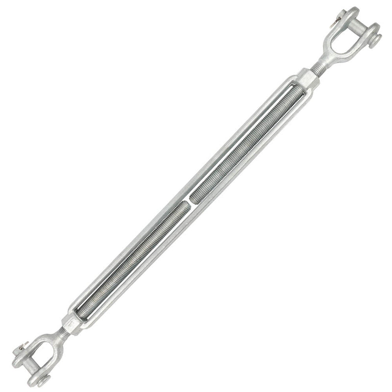 Galvanized Jaw & Jaw Turnbuckle