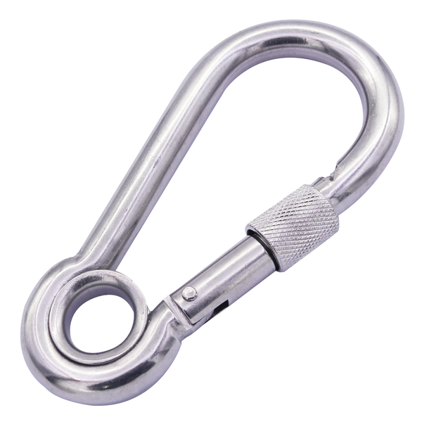 Screw Lock Spring Hook, Eyelet (Model 1203)