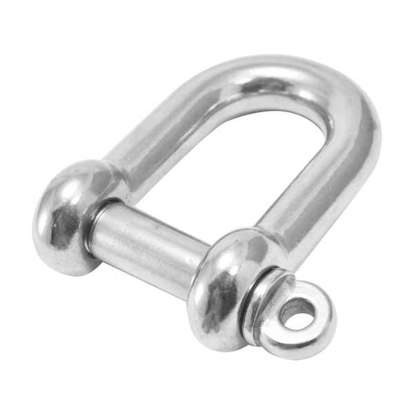 D Shackle, Type 304, Screw Pin (Model 1701)