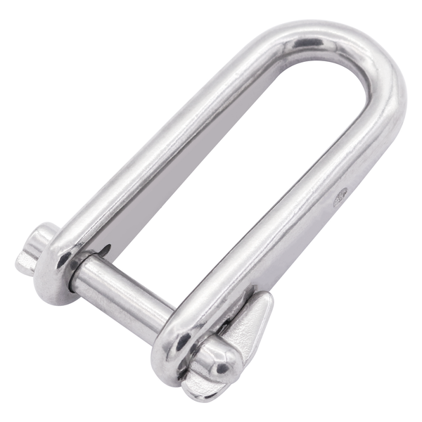 Long D Shackle, Key Pin (Model 1724)