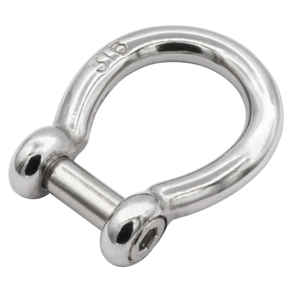 Bow Shackle, No Snag Pin (Model 1732)