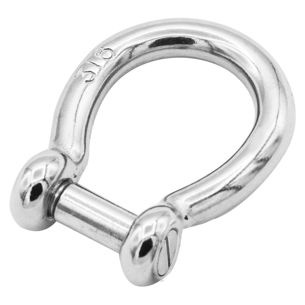 Bow Shackle, Flat Pin (Model 1733)