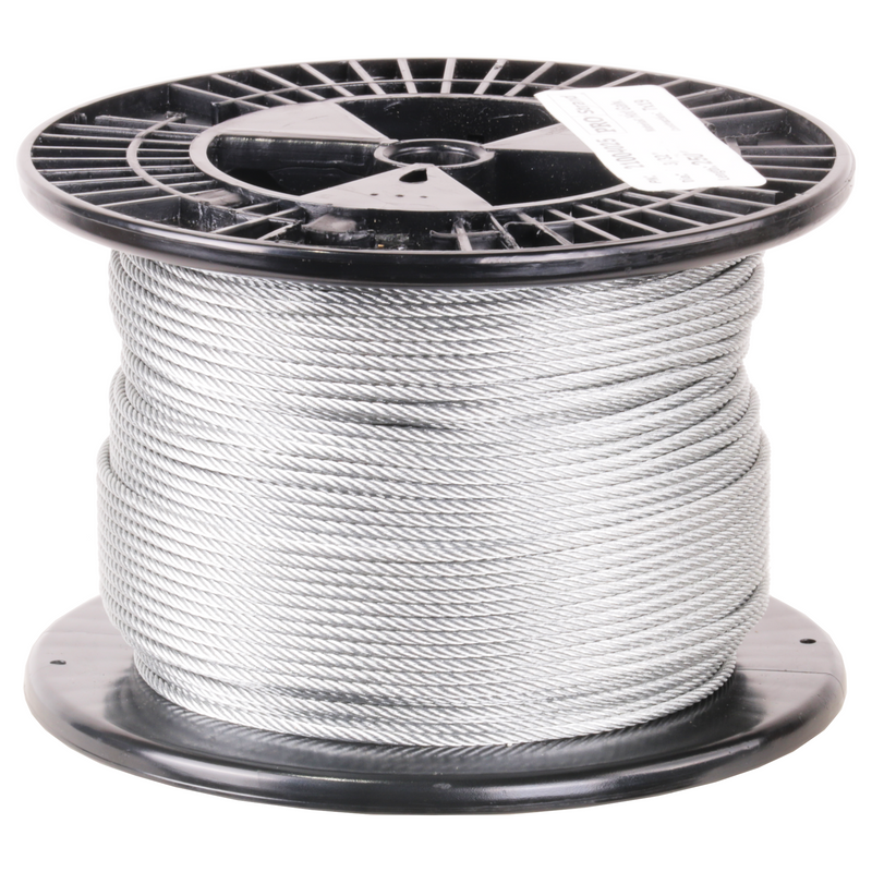 PRO Strand 7x19, Hot Dip Galvanized Cable Reel