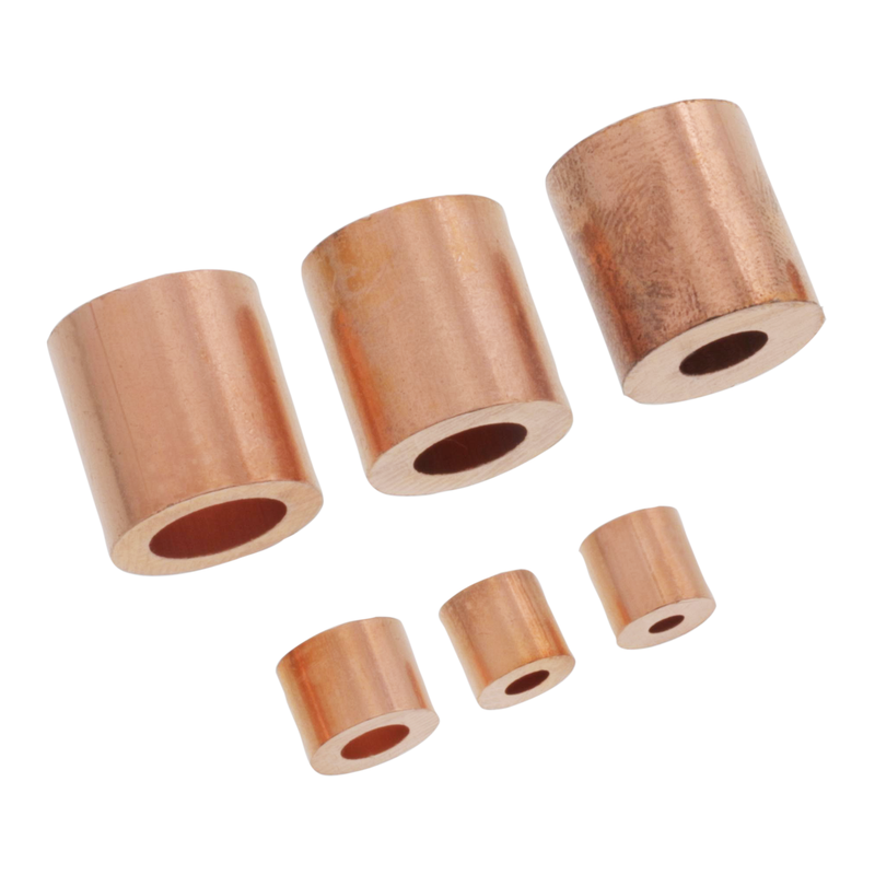 Copper Stop Buttons