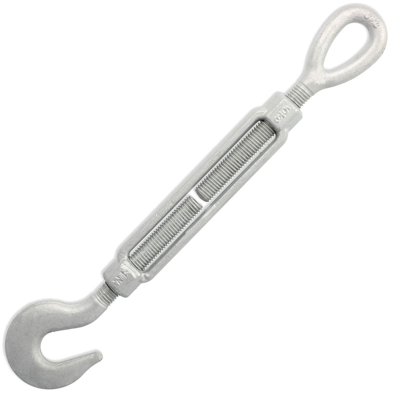 Galvanized Hook & Eye Turnbuckle