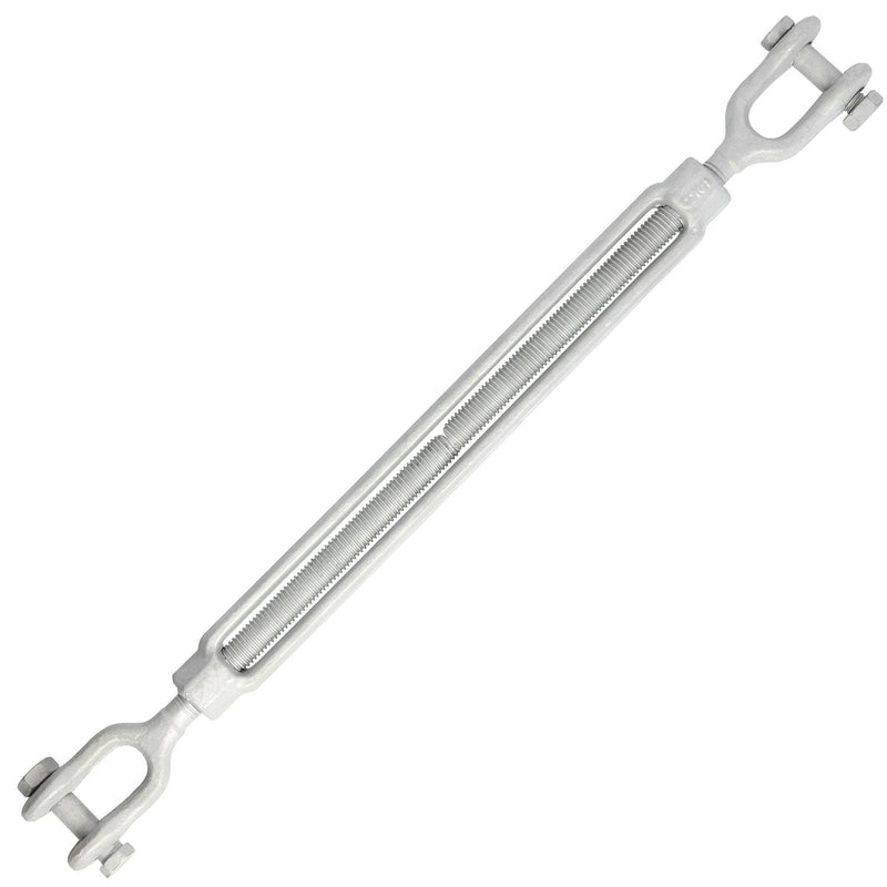 Galvanized Jaw & Jaw Turnbuckle