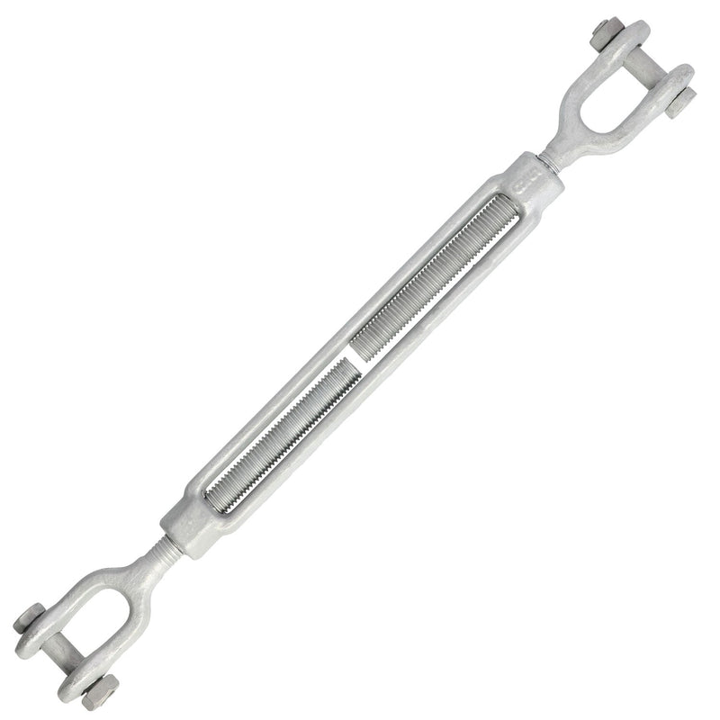 Galvanized Jaw & Jaw Turnbuckle