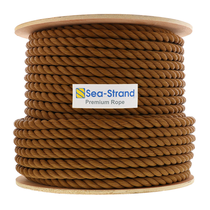 Polypropylene Tan 3-Strand Rope