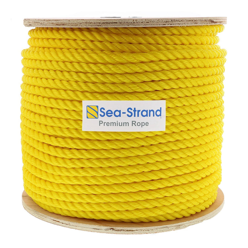 Polypropylene Yellow 3-Strand Rope