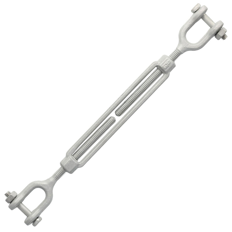 Galvanized Jaw & Jaw Turnbuckle