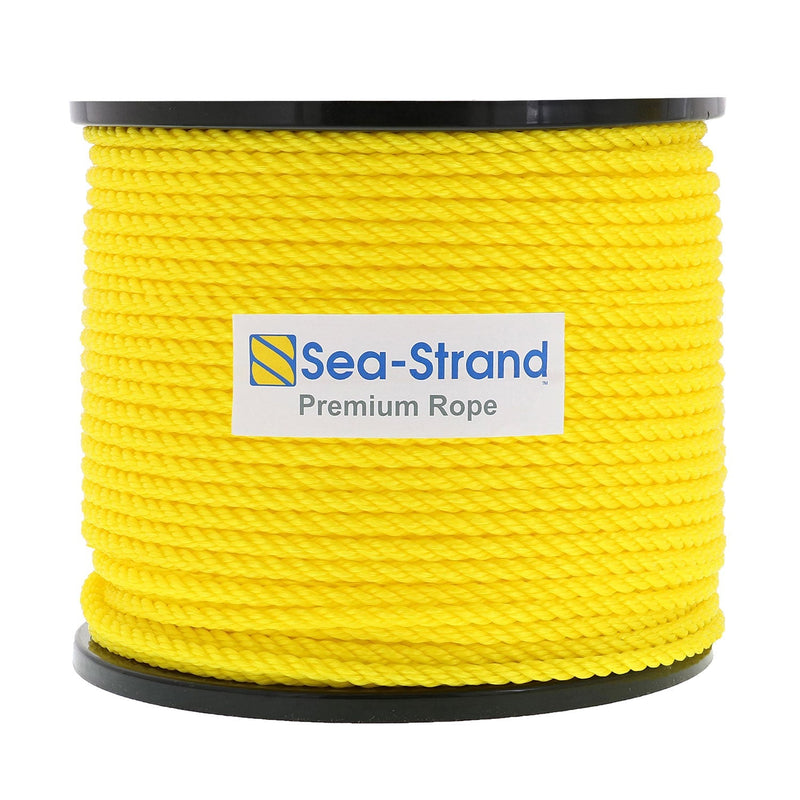 Polypropylene Yellow 3-Strand Rope