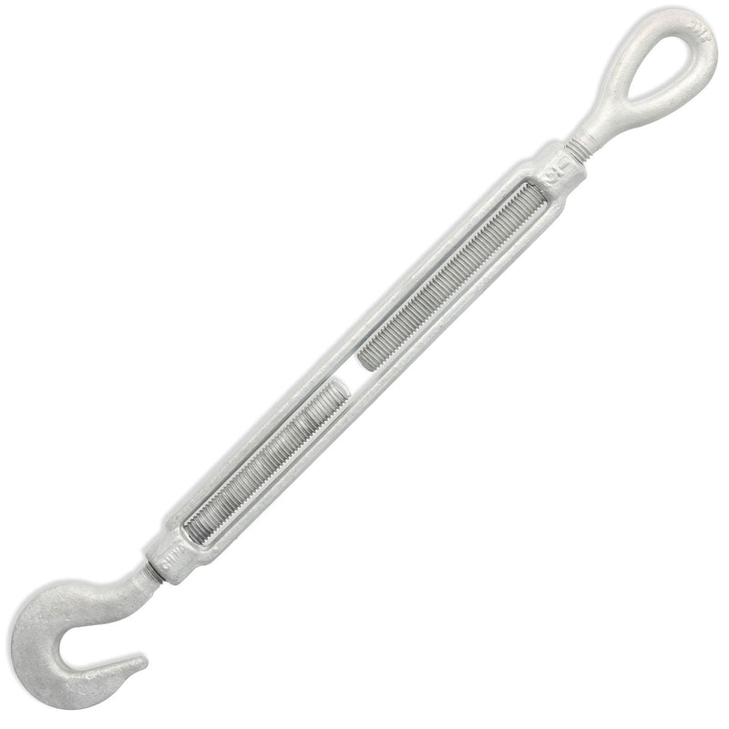 Galvanized Hook & Eye Turnbuckle