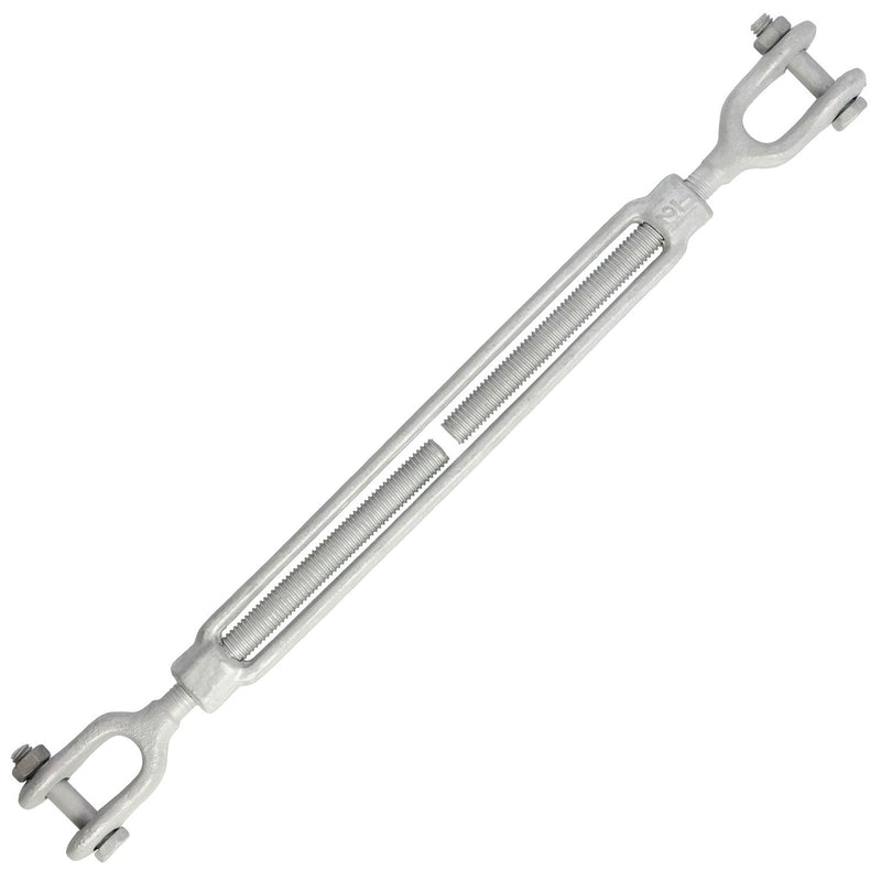 Galvanized Jaw & Jaw Turnbuckle