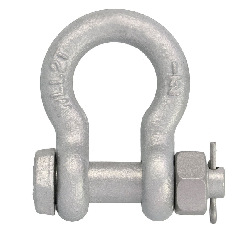 Galvanized Bolt-Type Anchor Shackle