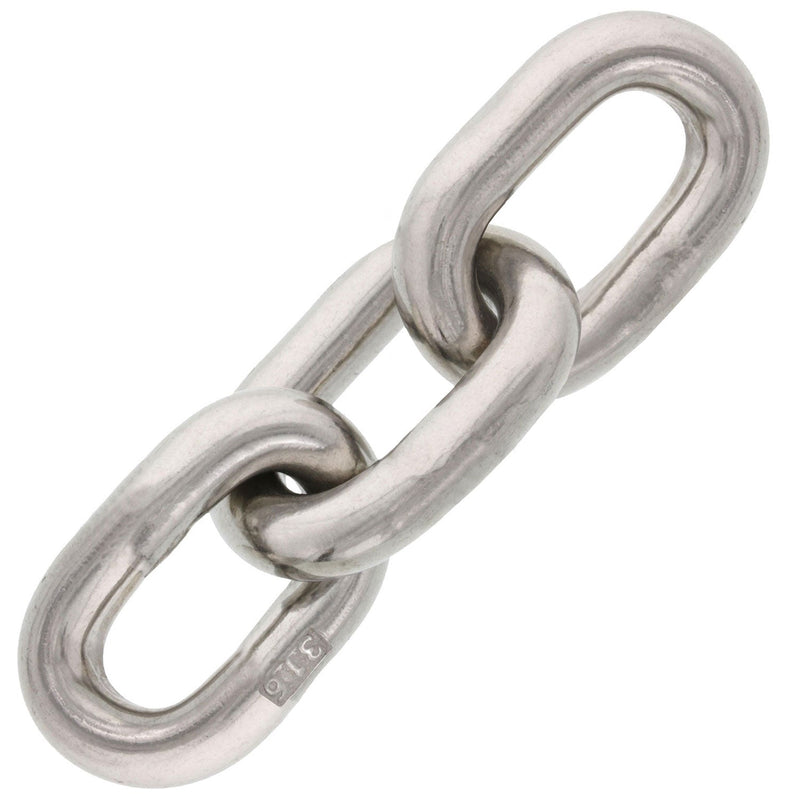 Trident Stainless ISO Anchor Windlass Chain (Sold Per Foot)