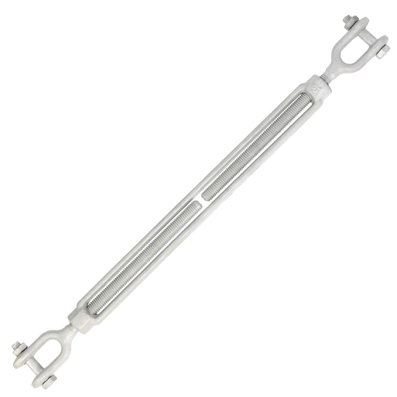 Galvanized Jaw & Jaw Turnbuckle