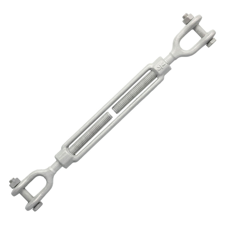 Galvanized Jaw & Jaw Turnbuckle