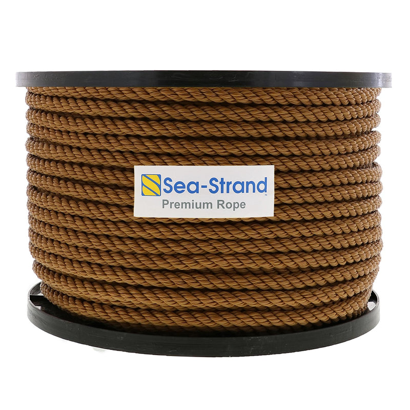 Polypropylene Tan 3-Strand Rope