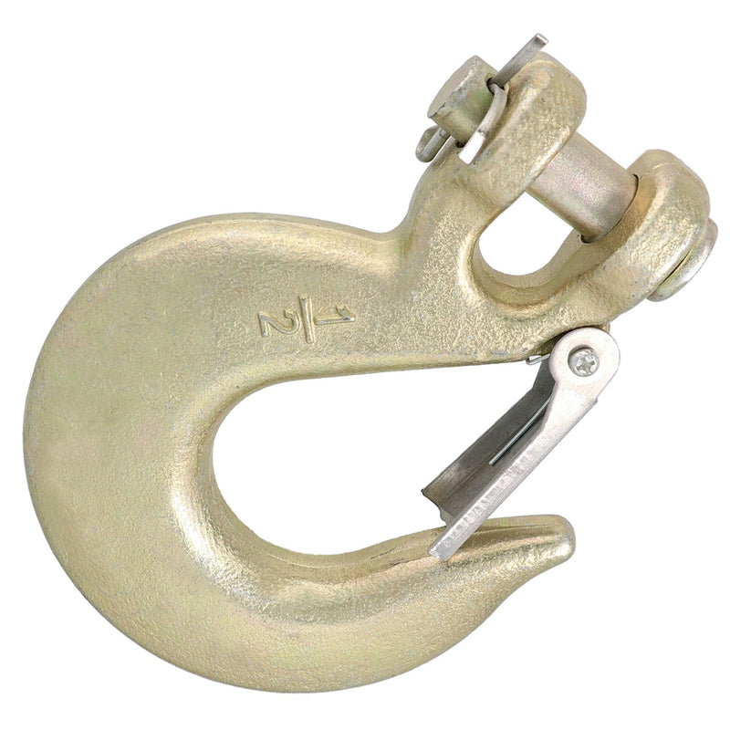 Grade 70 Clevis Slip Hook, for Transport use, Yellow Chromate