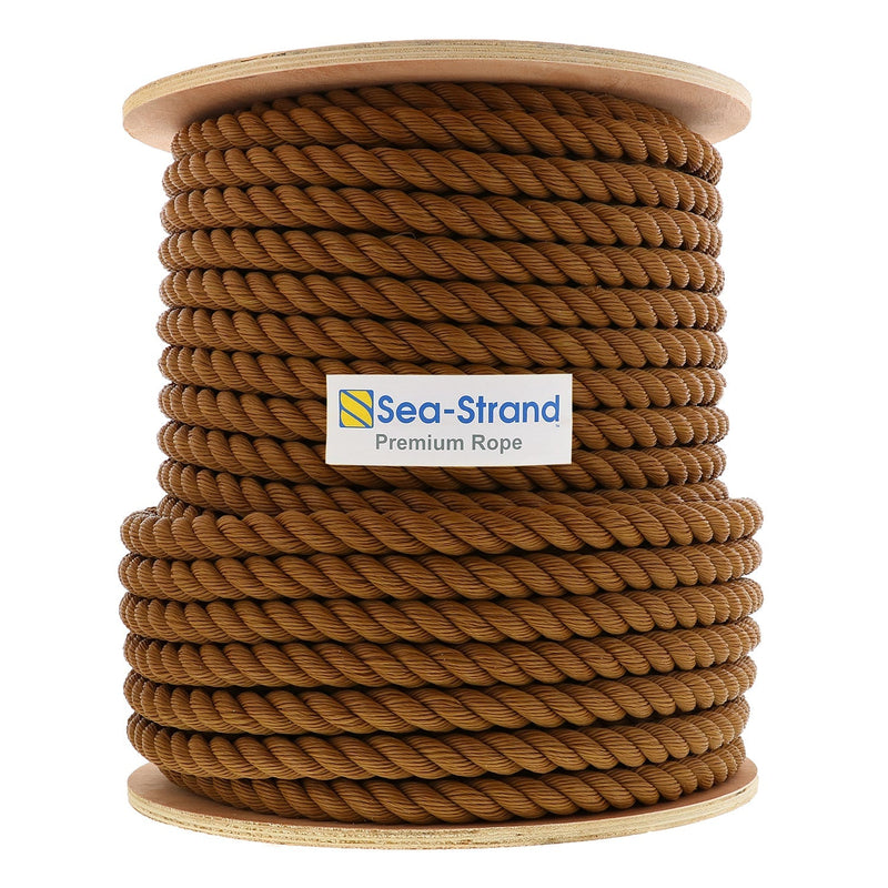 Polypropylene Tan 3-Strand Rope