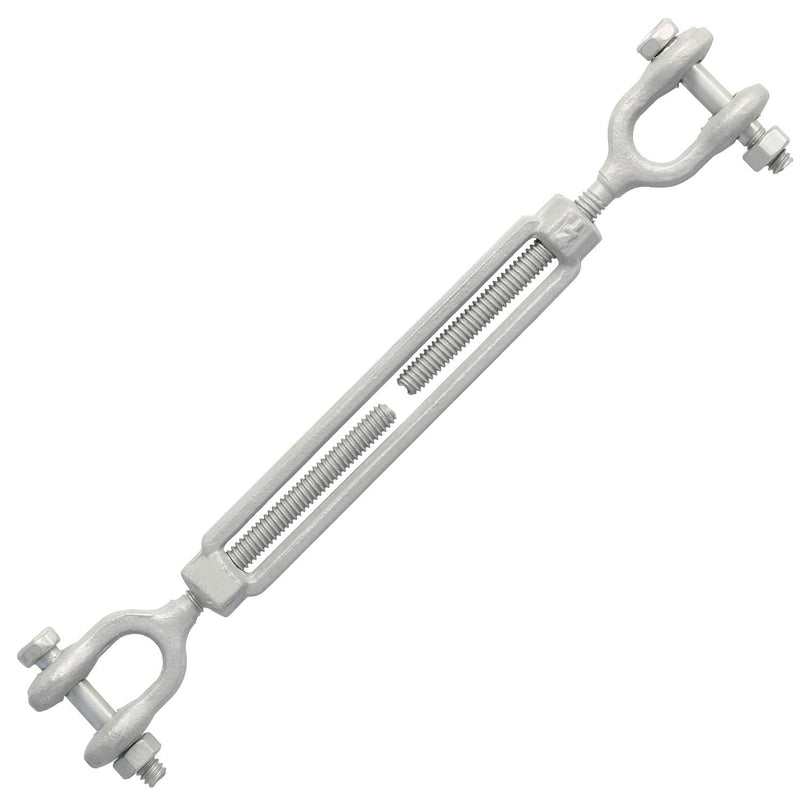 Galvanized Jaw & Jaw Turnbuckle