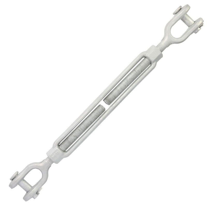 Galvanized Jaw & Jaw Turnbuckle