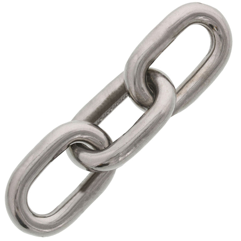 Type 316 Stainless Steel Chain (Sold Per Foot)