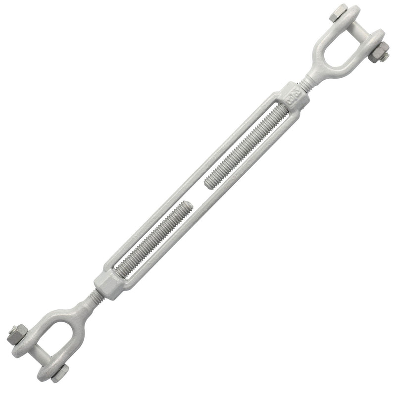 Galvanized Jaw & Jaw Turnbuckle