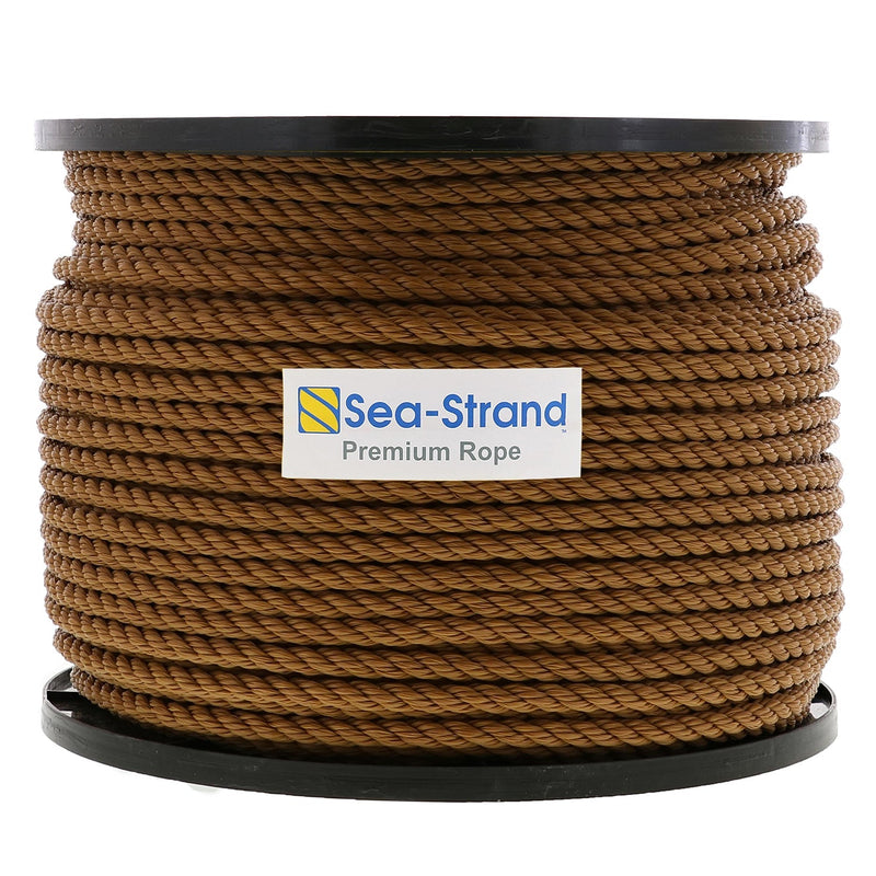 Polypropylene Tan 3-Strand Rope