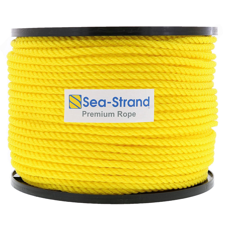 Polypropylene Yellow 3-Strand Rope