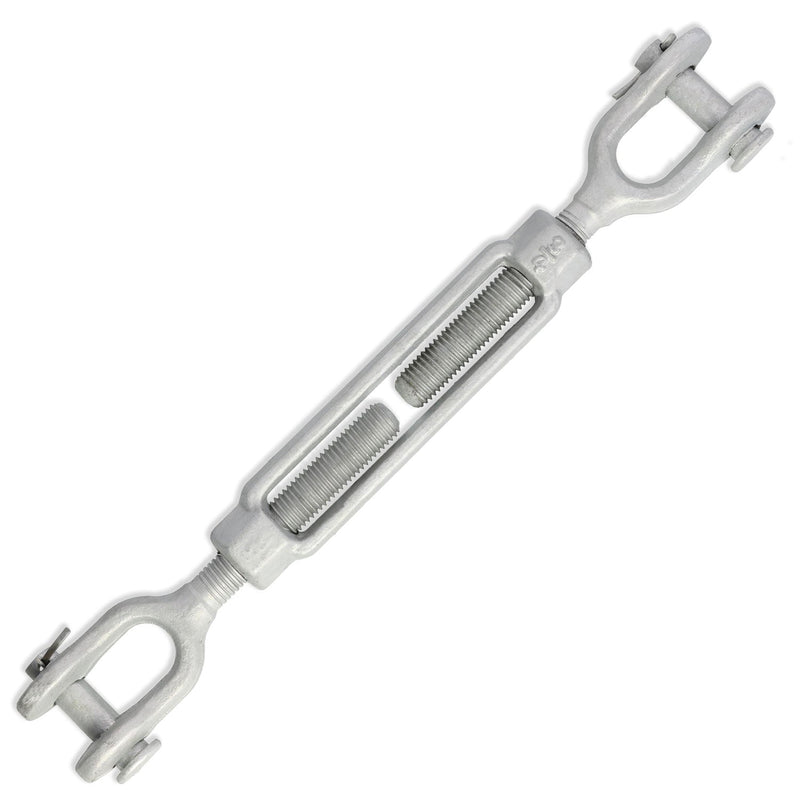 Galvanized Jaw & Jaw Turnbuckle