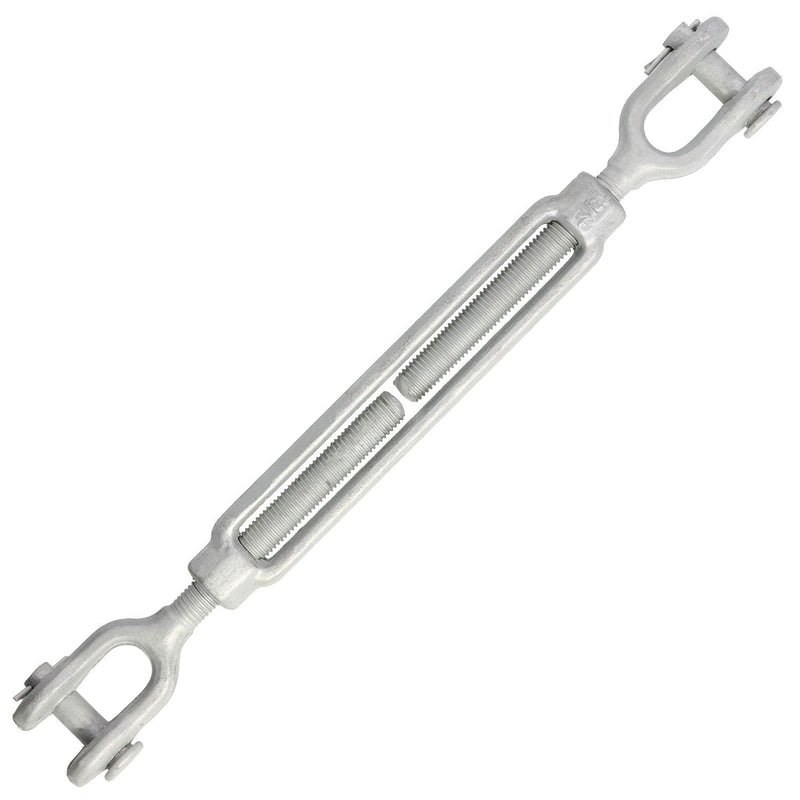 Galvanized Jaw & Jaw Turnbuckle