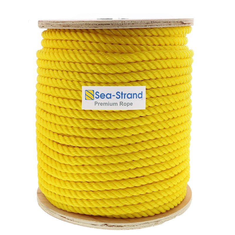 Polypropylene Yellow 3-Strand Rope