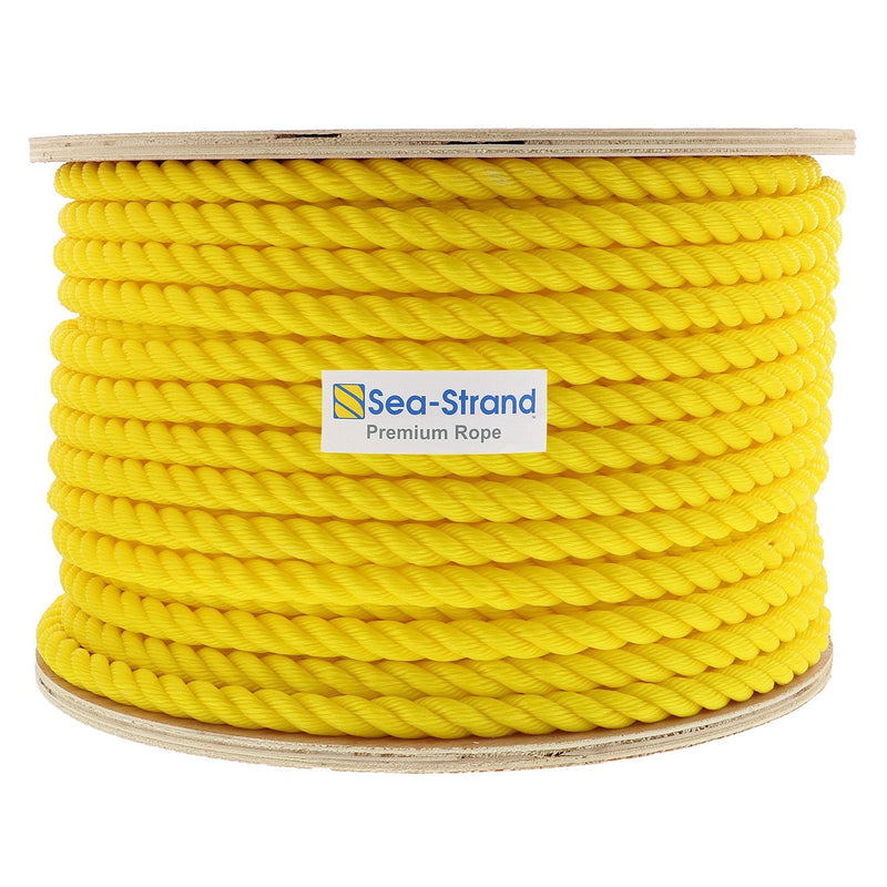 Polypropylene Yellow 3-Strand Rope