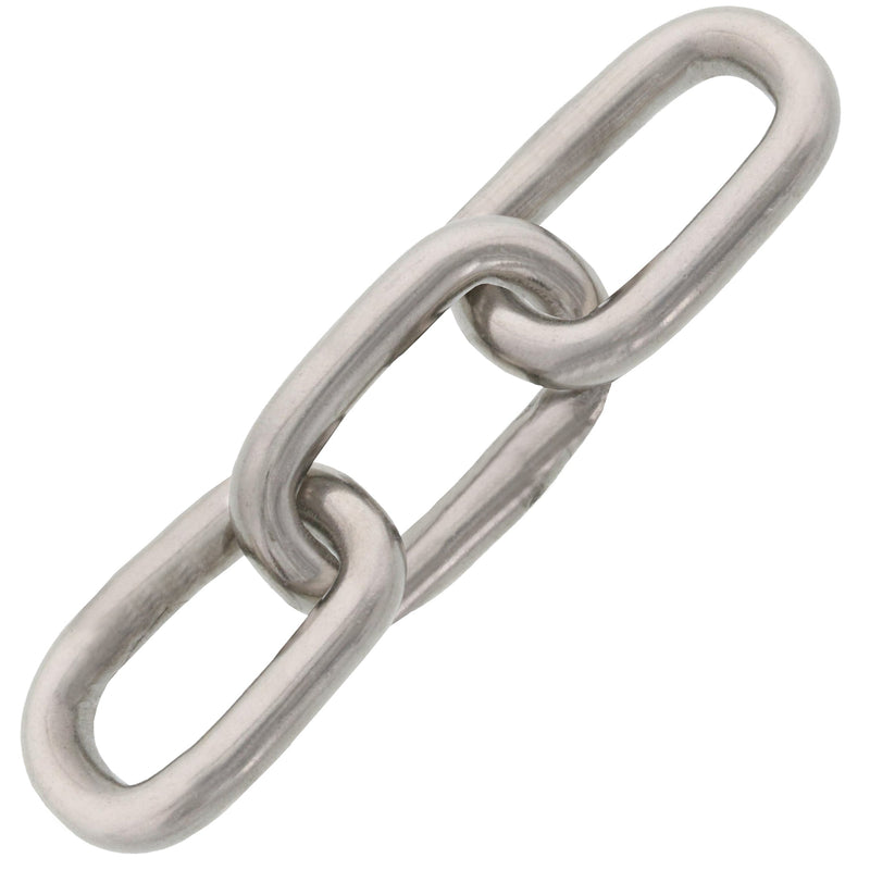 Type 304 Stainless Steel Chain (Sold Per Foot)